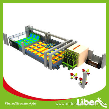 Extreme air indoor trampoline park dodgeball